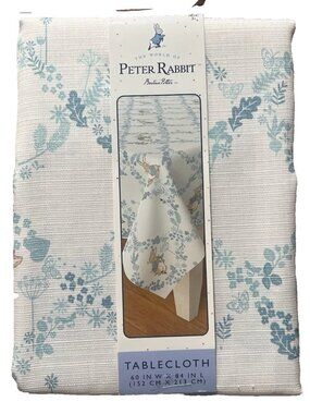 NEW The World of Peter Rabbit Beatrix Potter Table Cloth 60x84
